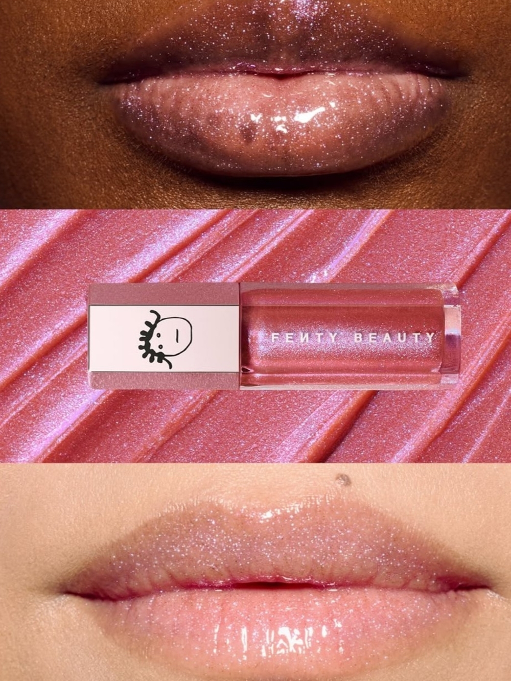 RARE Fenty Beauty Lined + Luminized Lip Set NIB - Picture 5 of 7